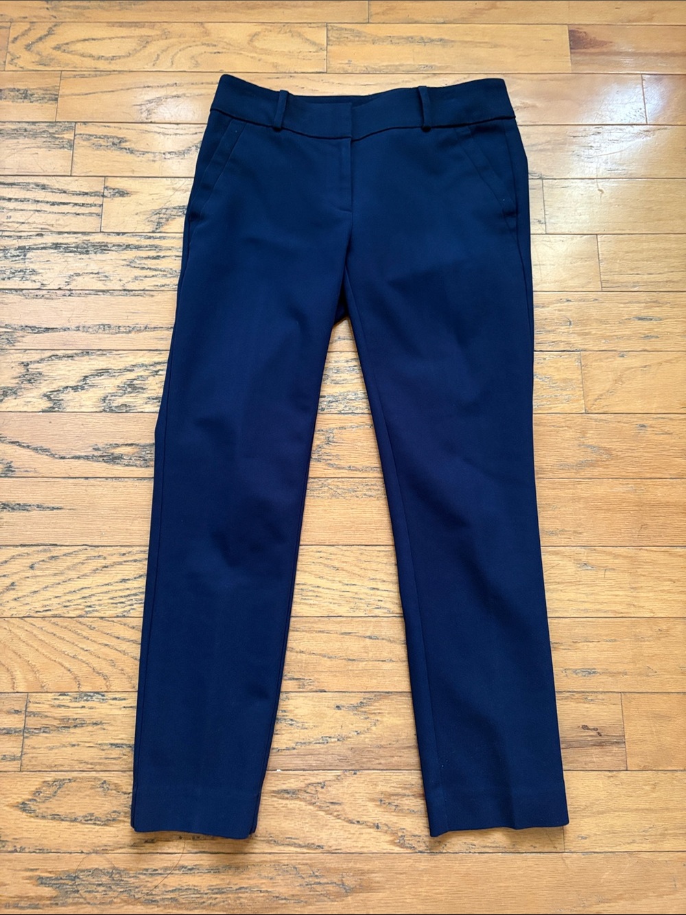 LOFT Outlet Modern Navy Skinny Ankle Pants